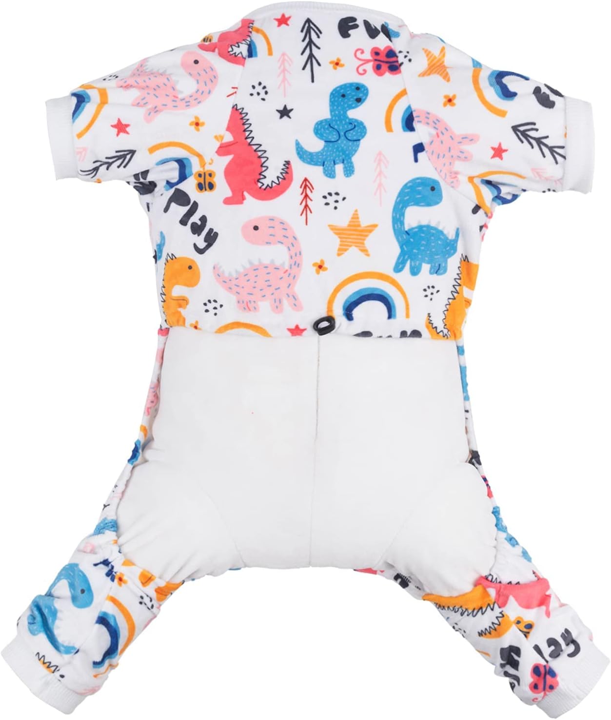 CuteBone Small Dogs Outfit Soft Puppy Onesies Pjs Dog Pajamas Pet Coat Cat Apparel Comfy Doggie Jumpsuit Bodysuit for All Seasons P159L
