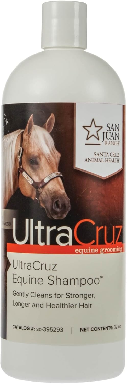 UltraCruz Equine Horse Shampoo, Conditioner and Show Polish Bundle, 32 oz Each
