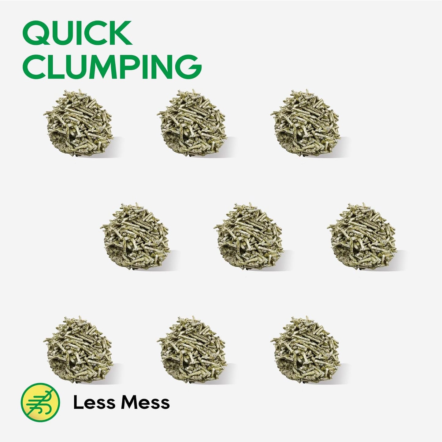 HoneyCare Tea Cat Litter | Natural Plant-Based Formula | Long-Lasting Odor Control | 99% Dust-Free & Low Tracking | Flushable Cat Litter | 24-lbs Value Pack (6 lbs x 4)