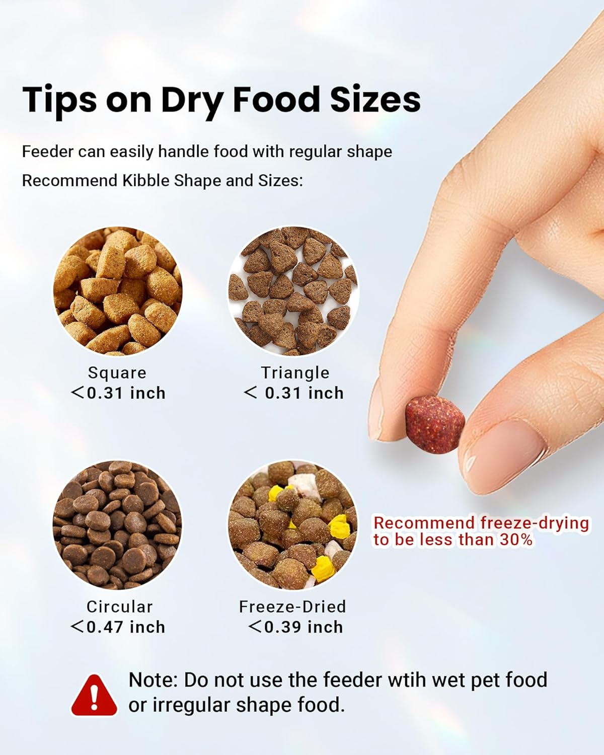 Automatic Cat Feeder for 3 Cats, 6L/25 Cups Smart WiFi Pet Feeder, Strong Anti-Jam System, Dual-Effect Desiccant Cat Food Dispenser, with 10S Voice Recorder for Cats and Small Dog(Black)