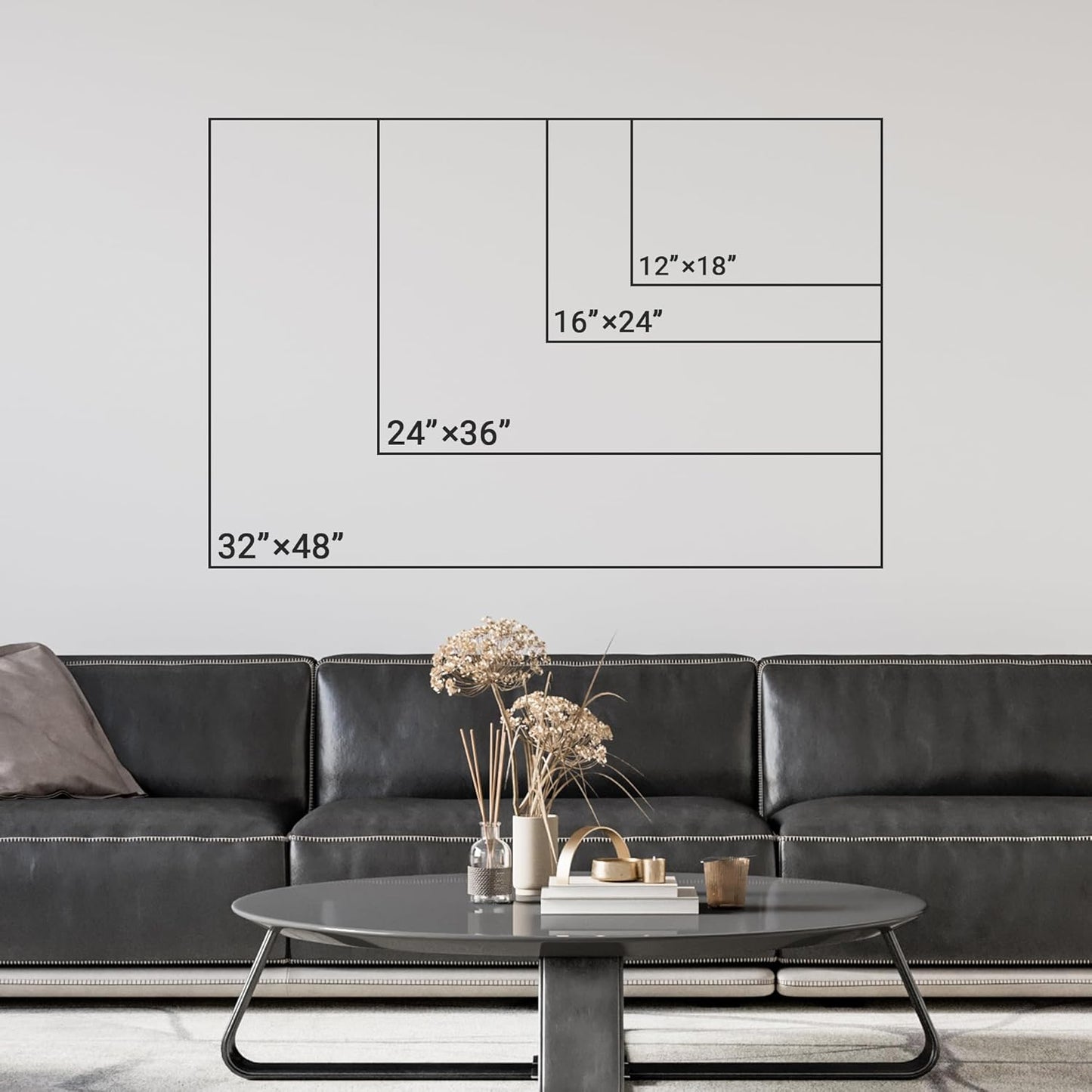 wall26 Canvas Print Wall Art Tiger Stripe Jellyfish Underwater Ocean Sea Nature Animals Photography Realism Rustic Scenic Landscape Wilderness Colorful for Living Room, Bedroom, Office - 32"x48"