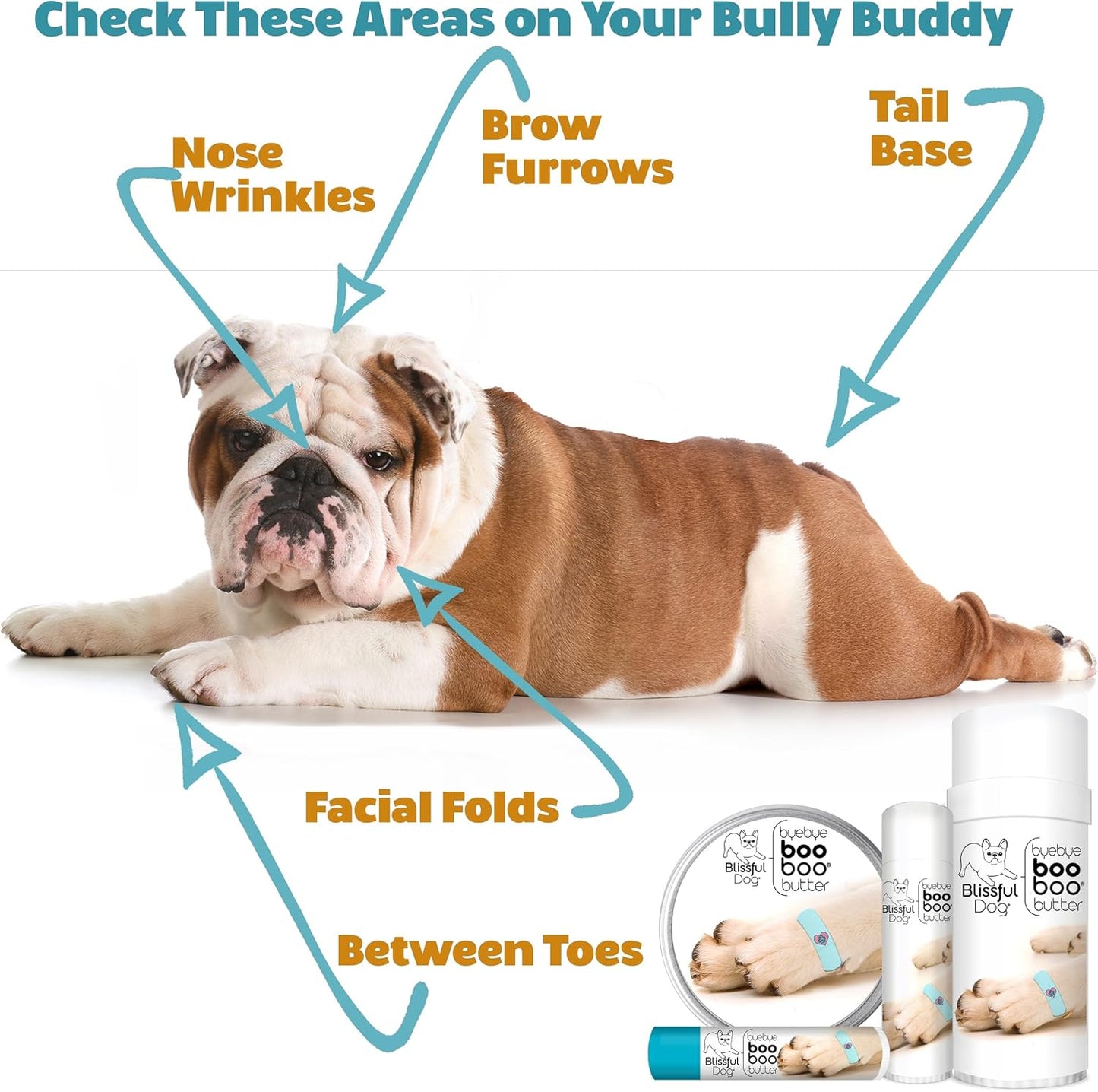 The Blissful Dog Boo Boo Butter for Your Dog's Discomforts, 1-Ounce