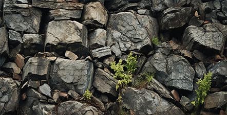 36X18IN Stone Aquarium Background, Rock Fish Tank Background, Natural Rocky Glass Terrarium Background with 8 EVA Double-Sided Tape