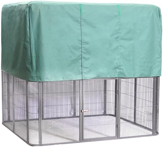 SENY Waterproof Night Cover for Large Walk-in Bird Aviary Cage. (Green Cover Only)