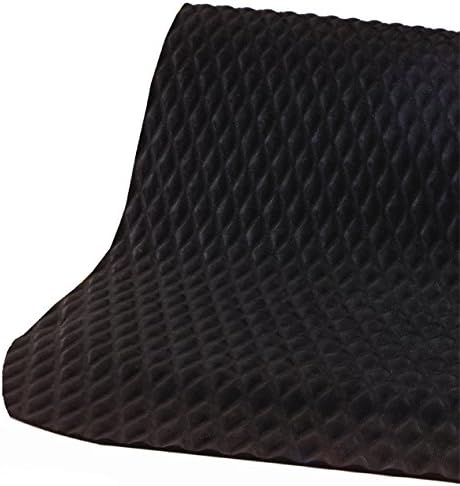 American Floor Mats Hog Heaven 5/8 inch Black & Black Border 3' x 10' Nitrile Backed Anti-Fatigue Comfort Mat