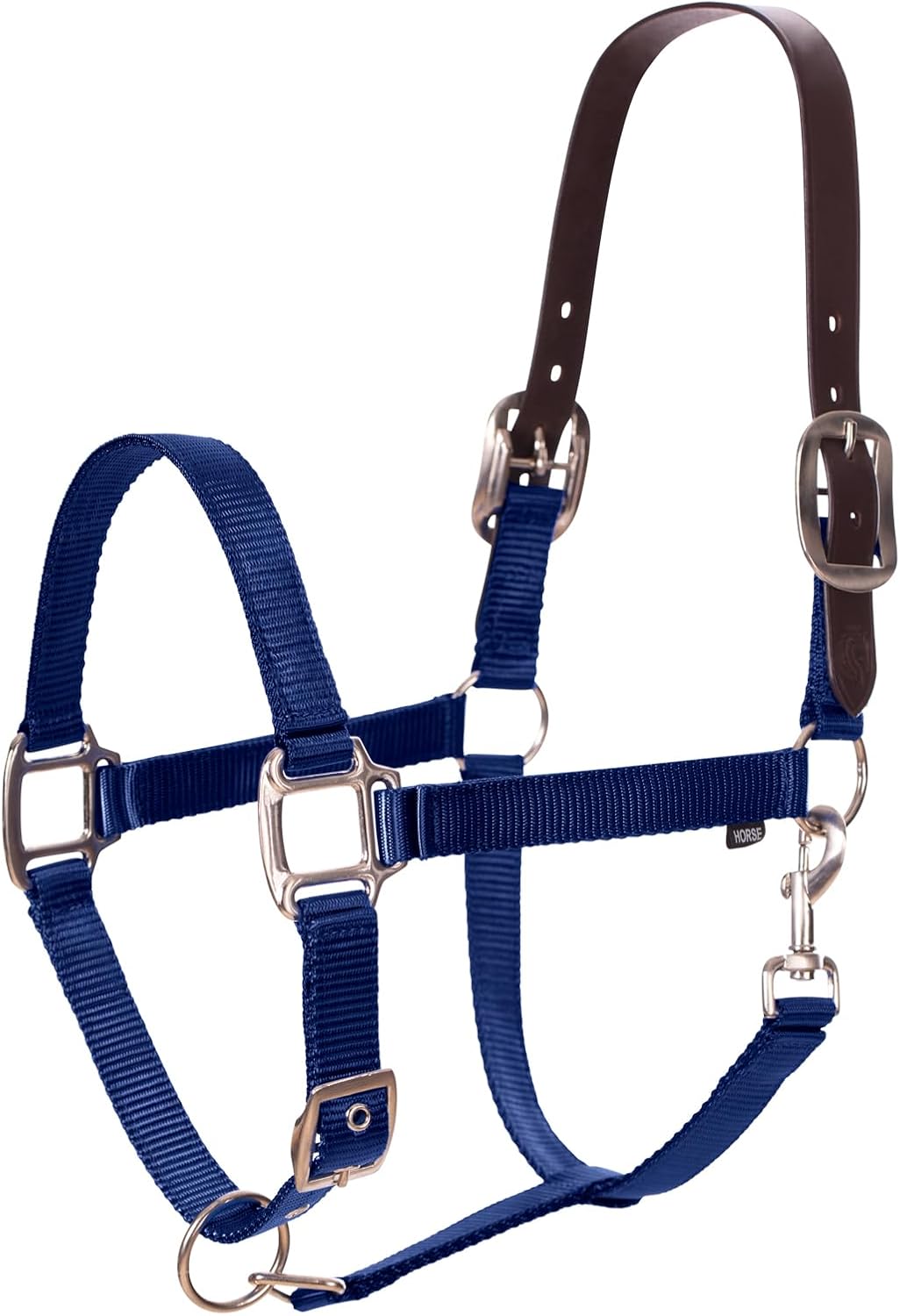 Equinavia Loki Adjustable Breakaway Horse Halter - Navy - Pony