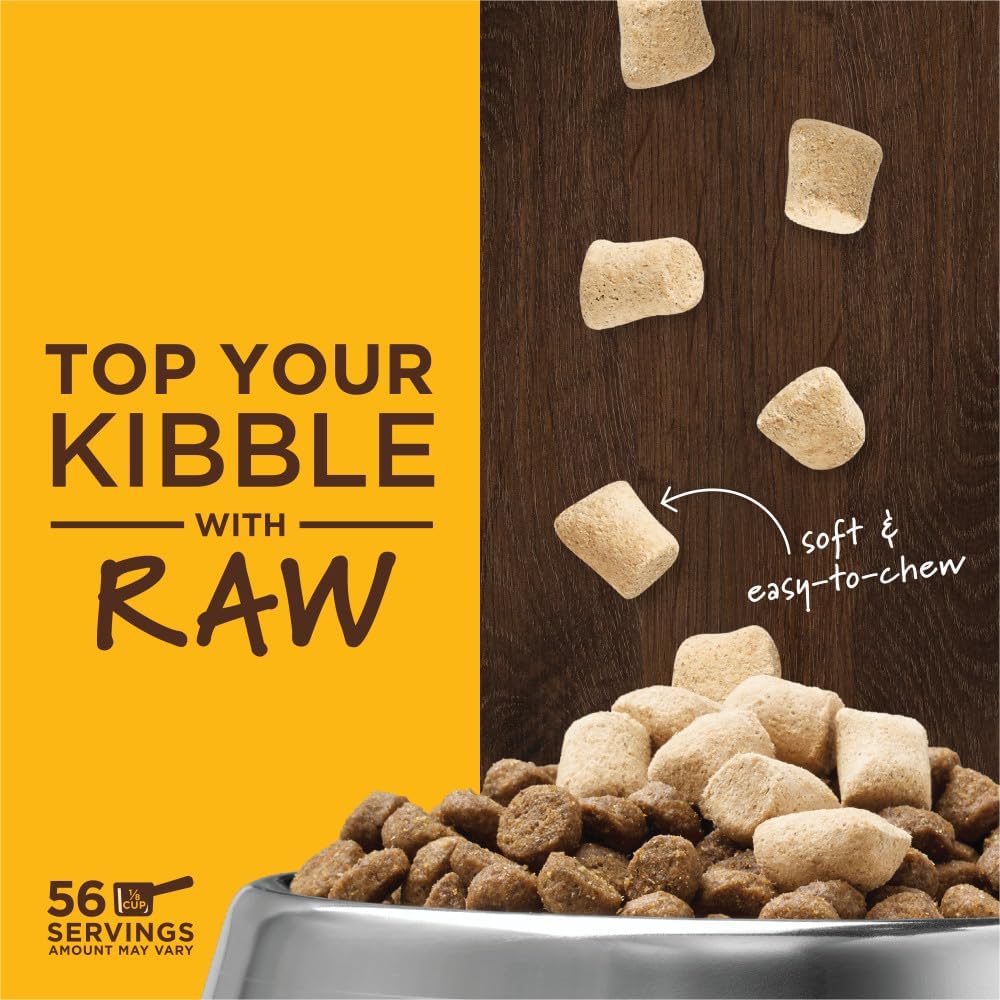 Instinct Raw Boost Mixers, Freeze Dried Dog Food Topper, Grain Free - Cage Free Chicken, 14 oz. Bag