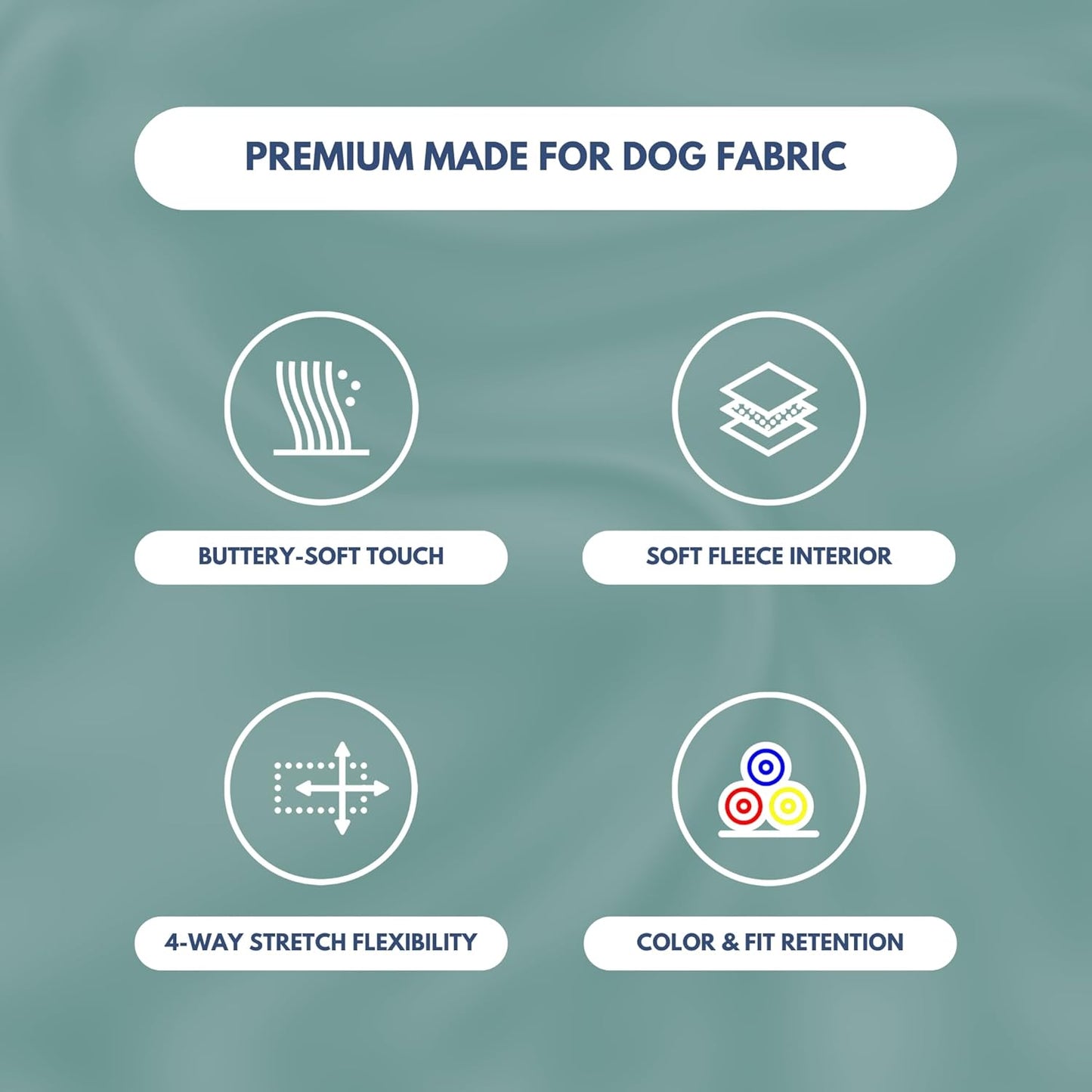 Spark Paws Dog Hoodie – Premium Dog Sweater for Small, Medium, and Large Dogs | Warm Outfits for French Bulldogs, Pitbull, Puppy, Winter Jacket Alternative - Teal - S