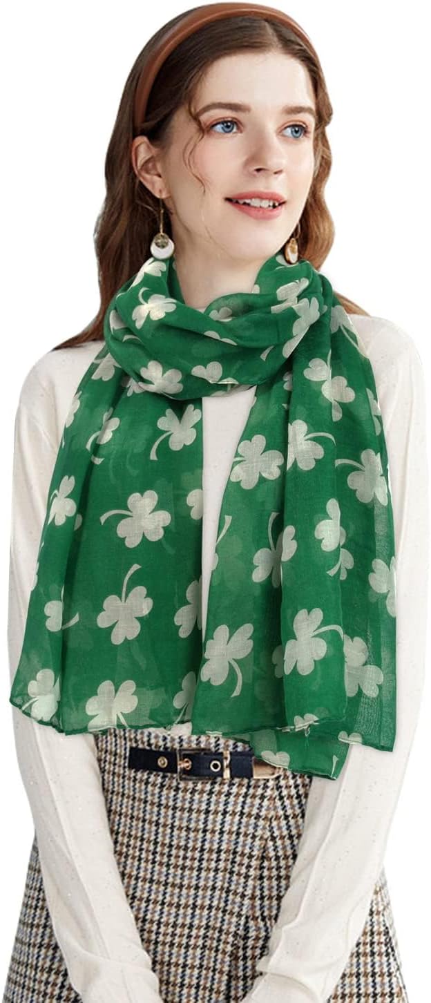 E-Clover Fashion Scarf for Women Lightweight Scarves Shawl Wrap for Spring/Summer Winter
