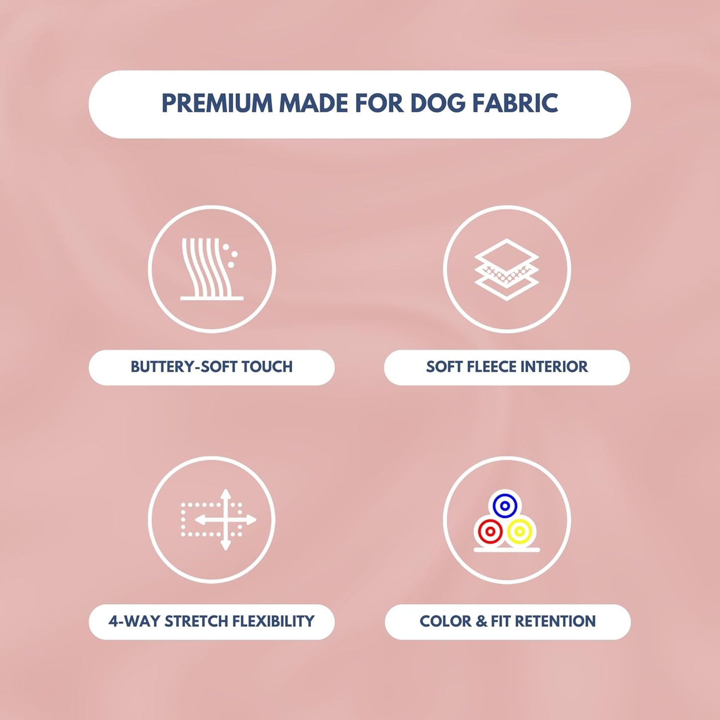 Spark Paws Dog Hoodie – Premium Dog Sweater for Small, Medium, and Large Dogs | Warm Outfits for French Bulldogs, Pitbull, Puppy, Winter Jacket Alternative - Dusty Pink - 3XL