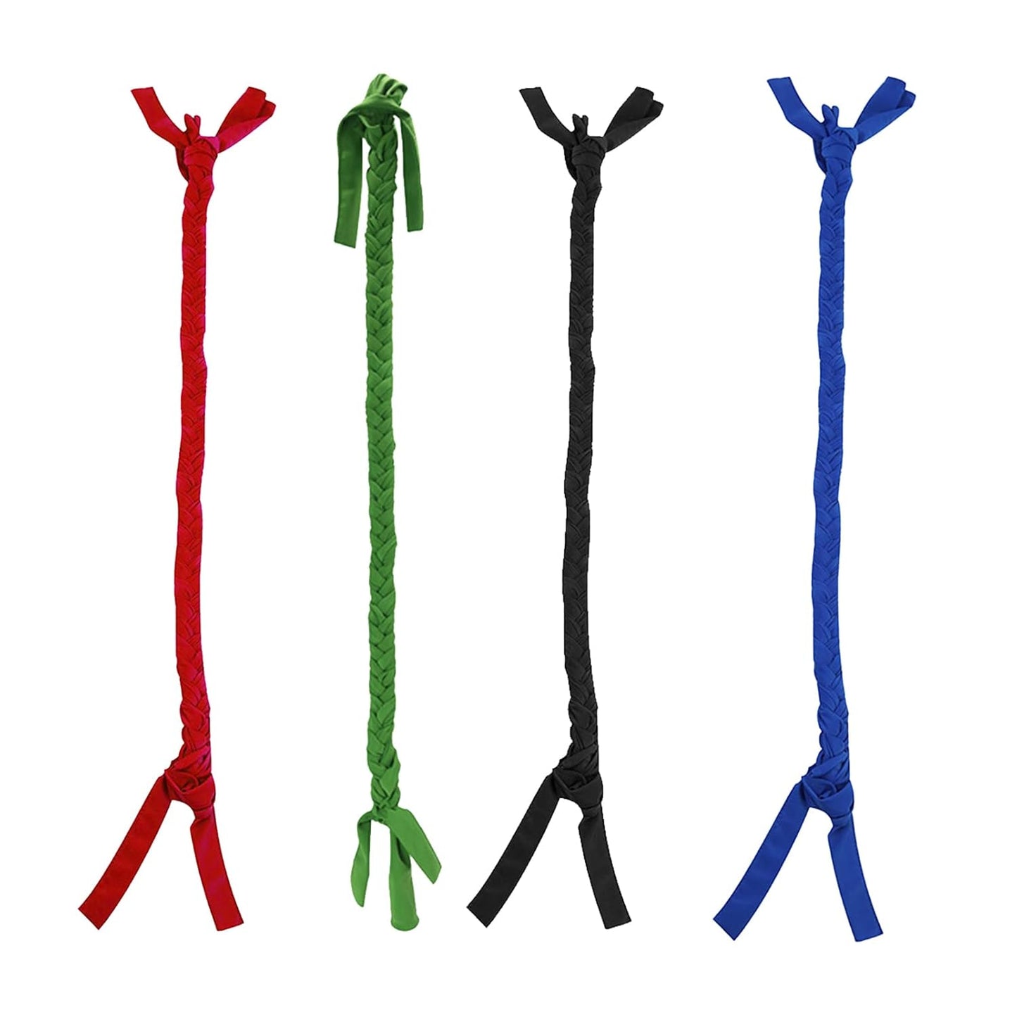 Durable Braid-in Ponytail Tube Tail Bag for Horses (Black)