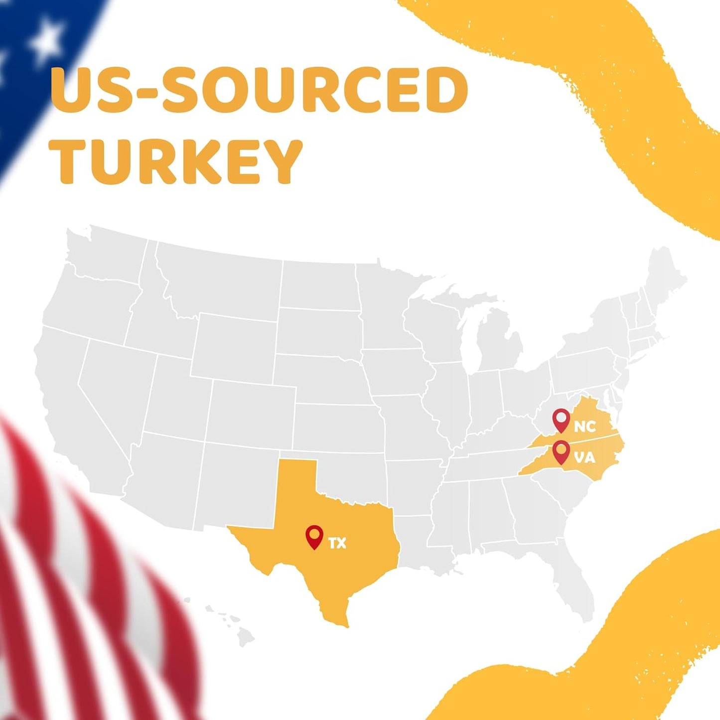 iPaw Turkey Dog Treats, All Natural Human Grade Dog Treat, Suitable for Training chew, US Sourced Raw Material, Hypoallergenic, Rawhide Alternative, Braided Stick