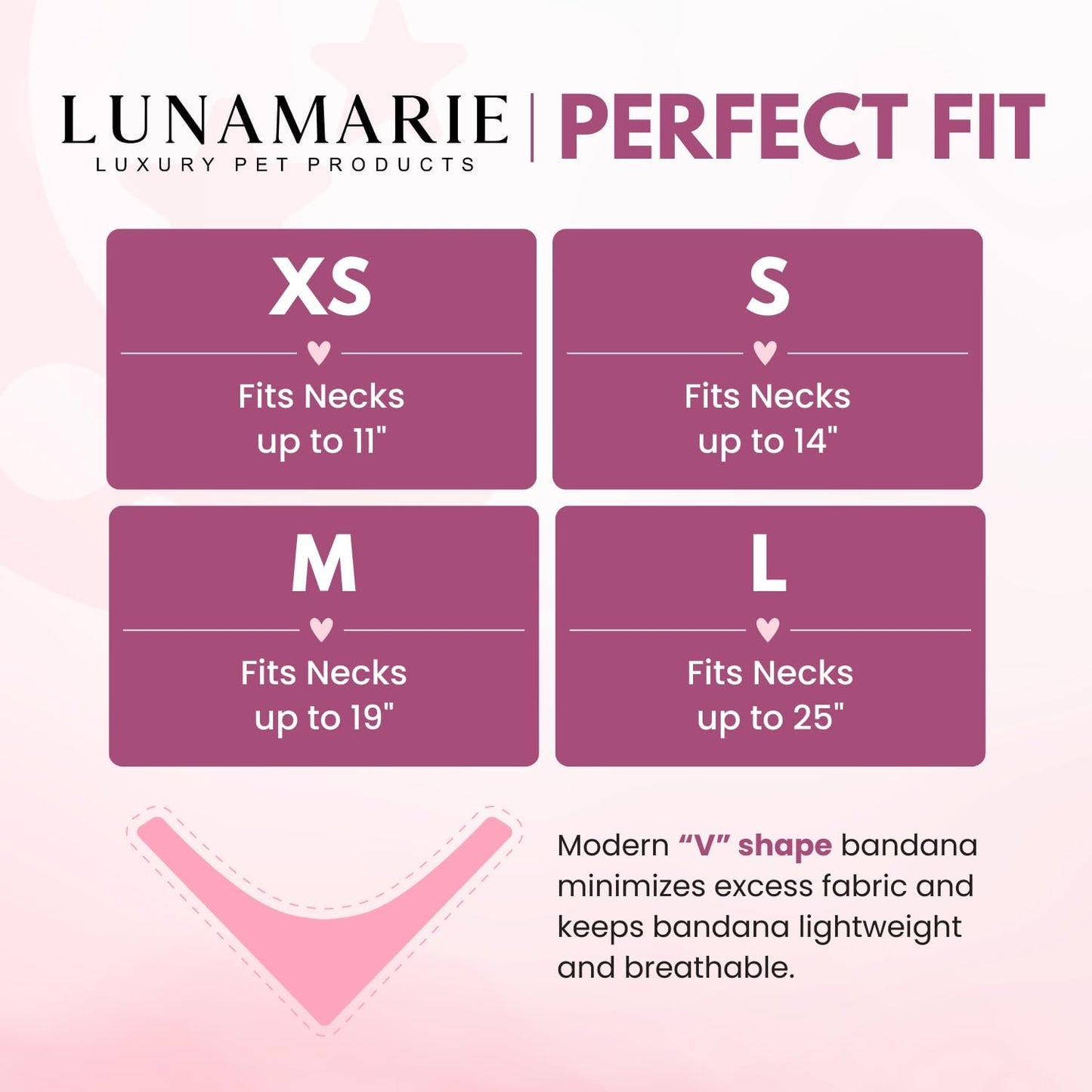 LunaMarie - Luxury Pet Birthday Bandanas -Premium & Silky Poly Fabric | 100% Handmade | Custom Shape Dual Layered (Jingle Plaid, Medium)