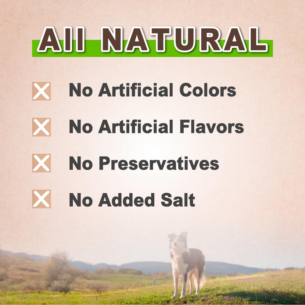 Afreschi Natural Turkey Tendon Ring (L) 10 oz, USA-Sourced Turkey Tendon, All Natural Puppy Chew, Hypoallergenic, Rawhide Alternative,for Large Breeds