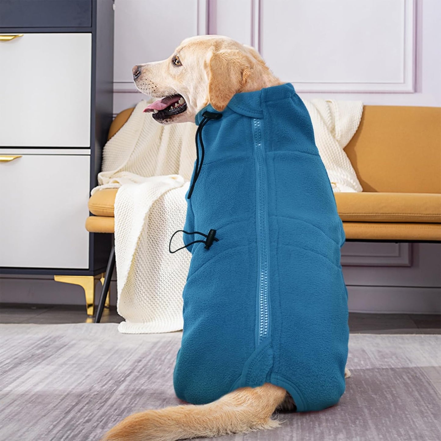 ROZKITCH XS Dog Winter Coat, Pet Windproof Warm Cold Weather Jacket Vest Cozy Jumpsuit Apparel Outfit Clothes for Small Medium Large Dog Walking Sleep XS