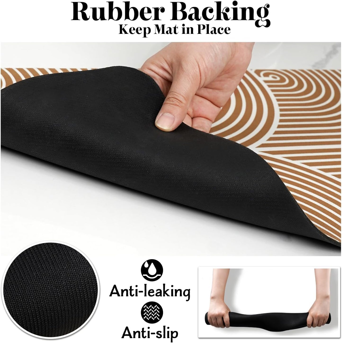 Eco-Friendly Pet Supplies: Absorbent Quick Dry Cat & Dog Food Mat, 16"x24"