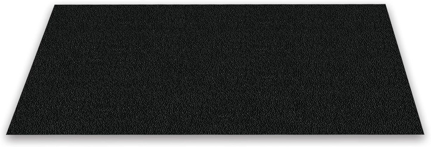 Heavy Duty Horse Stall Mats - Stable Mats, Durable 3/4 in. Thick Rubber Flooring - Solid Black - 3.5' x 6' Mat for Stables, and More - 42 in. x 72 in. Stall Mat