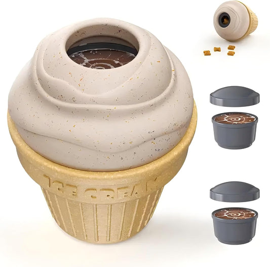 Dog Frozen Treat Toy, Long-Lasting Interactive Dog Toys to Keep Them Busy, Fillable & Freezable Birthday Gifts, Enrichment Toys for Puppy