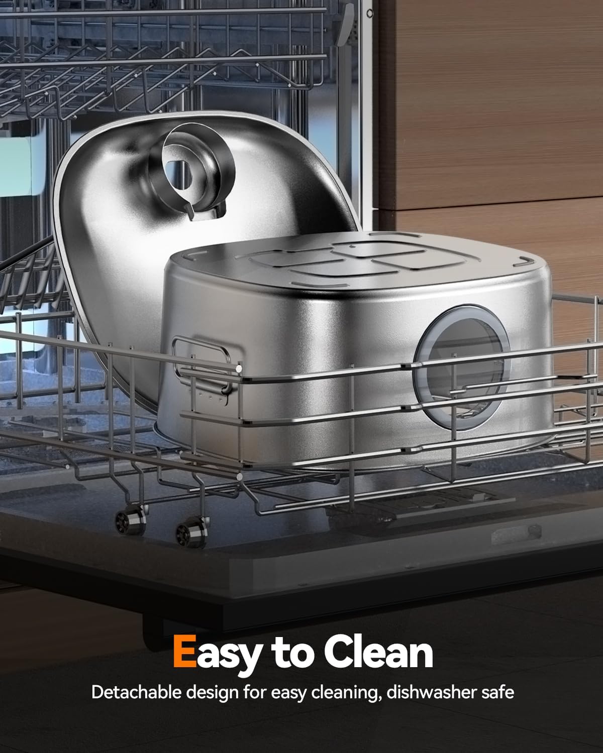 Dog Water Fountain Stainless Steel, 11L/2.8Gal Large Pet Water Fountain for Large Dogs Inside, Dog Fountain Water Bowl Automatic Dispenser with Visible Window & LED, Ultra Quiet (with 8pcs Filters)