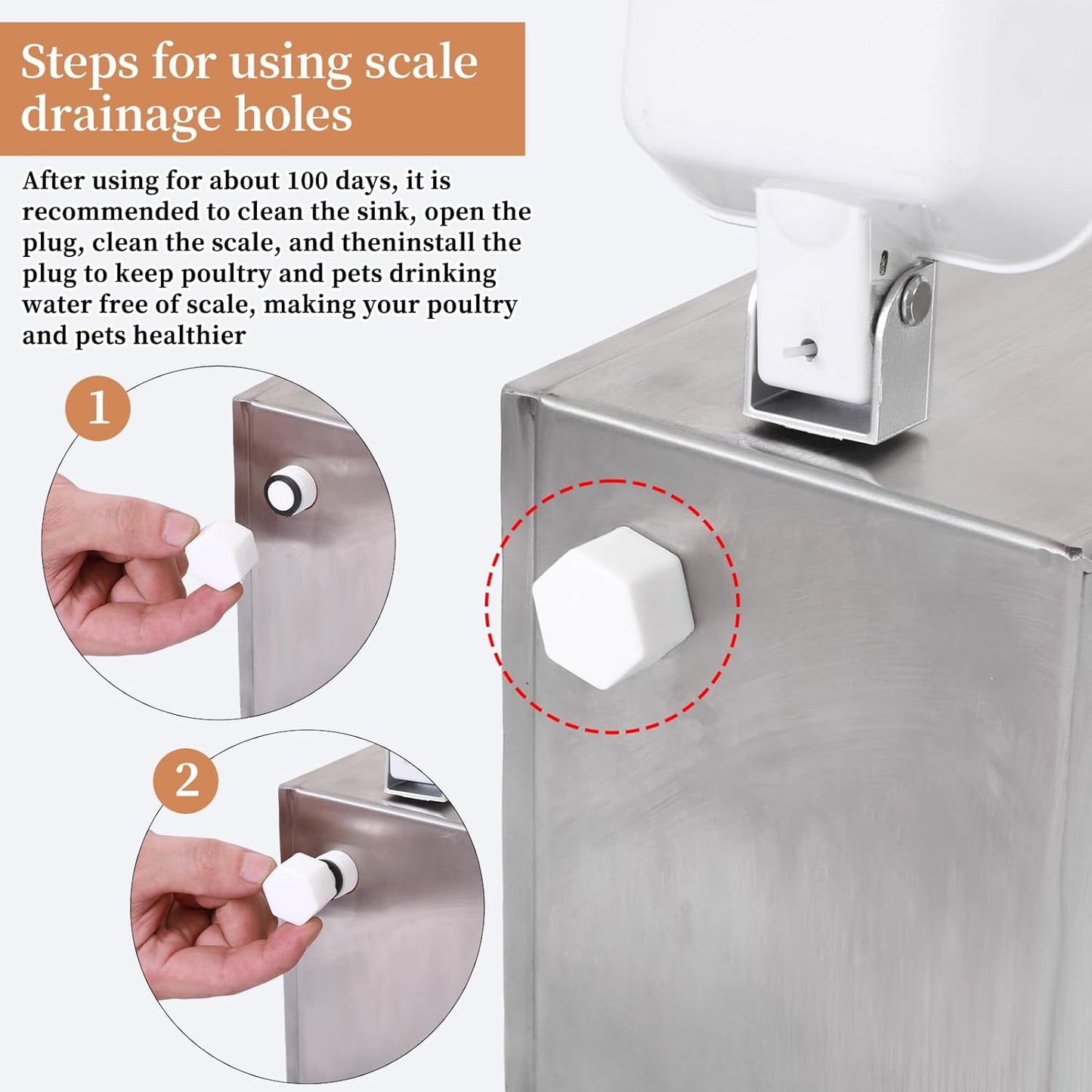 XINYI Automatic Dog Feeder and Waterer 2-in-1,SU304 Stainless Steels 2.6 Gallon Water Tank with 1 Aluminum Alloy Water Cup, 3.7 Gallon Dog Food Dispenser,Automatic Feeder for Pets, Breed, Cat