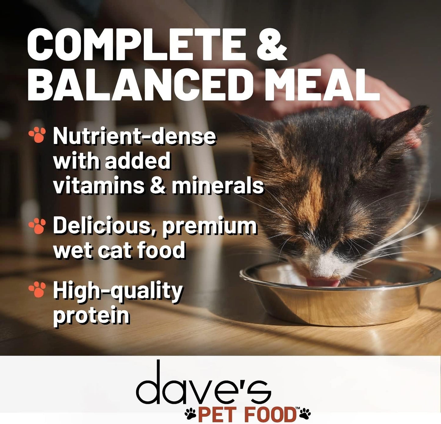 Dave's Pet Food Grain Free Wet Cat Food Gravy (Tuna & Shrimp Dinner in Gravy), Naturally Healthy Canned, Added Vitamins, 5.5 oz Cans (24 Pack)