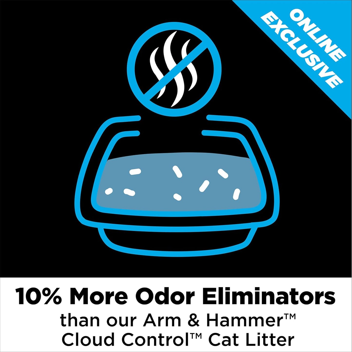 ARM & HAMMER Cloud Control Platinum Clumping Cat Litter Odor Control, 37 lbs.