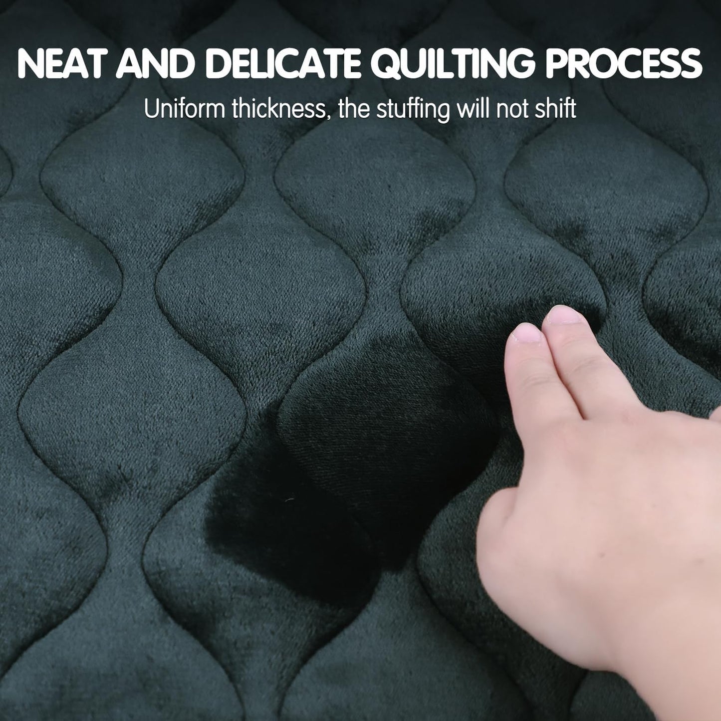 furrybaby Dog Crate Pad for Dog Cages Flat Crate Mat Kennel Pad with Anti-Slip Bottom Machine Washable for Pet Bed Sleeping (S 24x18'', Grey Mat)