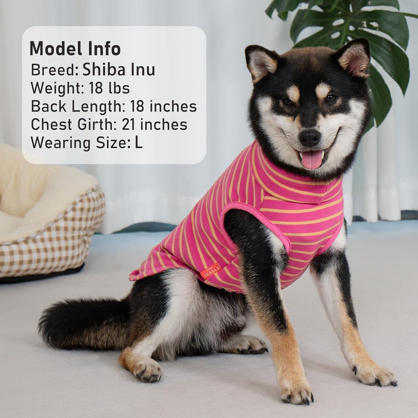 KYEESE 2Pack Dog Sweater Warm Dogs Clothes Turtleneck Dog Sweaters for Medium Dogs Girl Soft Pet Coats Turtleneck Pets Sweatshirt