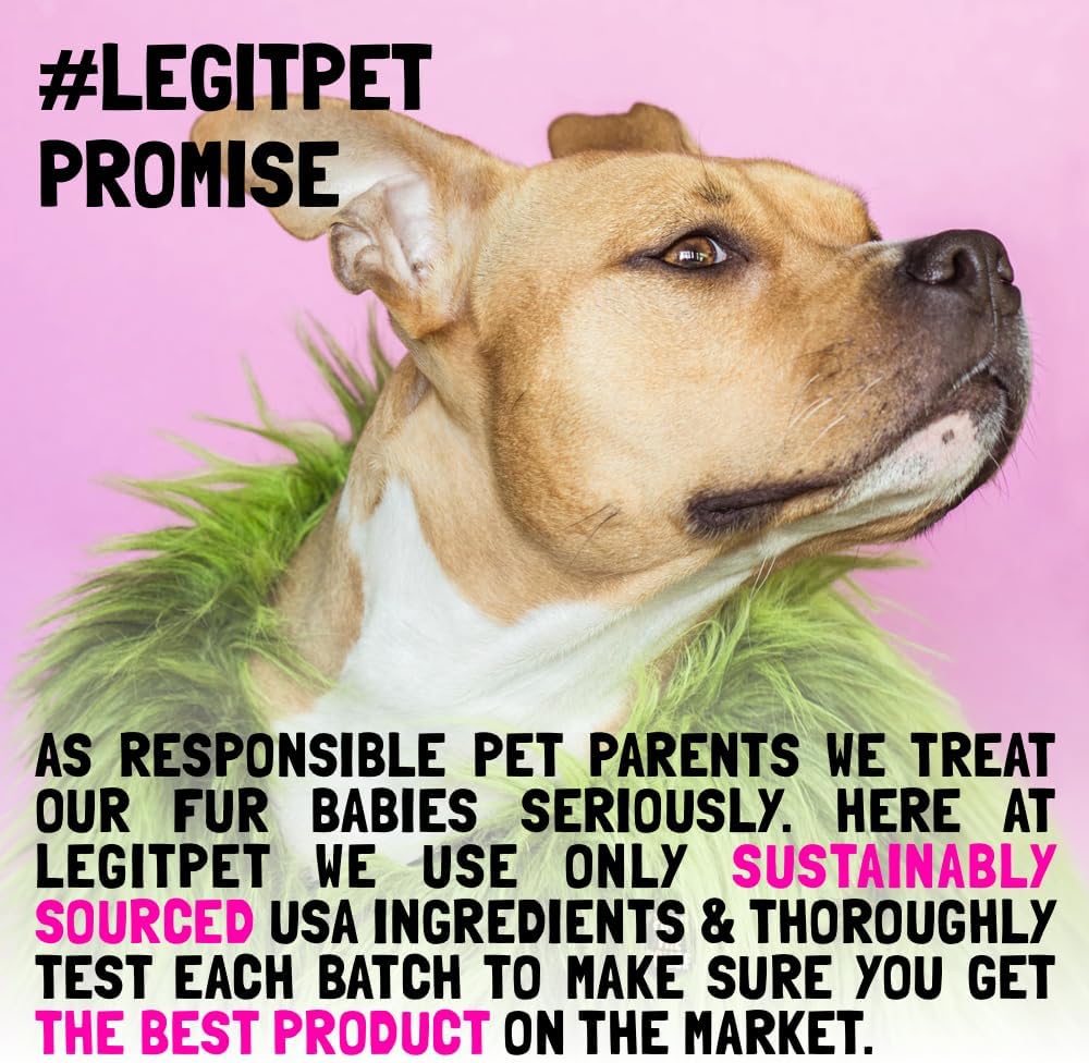 Allergy Relief Chews for Dogs & Immune & Digestive Supplement with Wild Salmon Oil Kelp Colostrum Turmeric Probiotics & Bee Pollen for Seasonal Allergies Anti Itch, Skin Hot Spots 120 Soft Treats