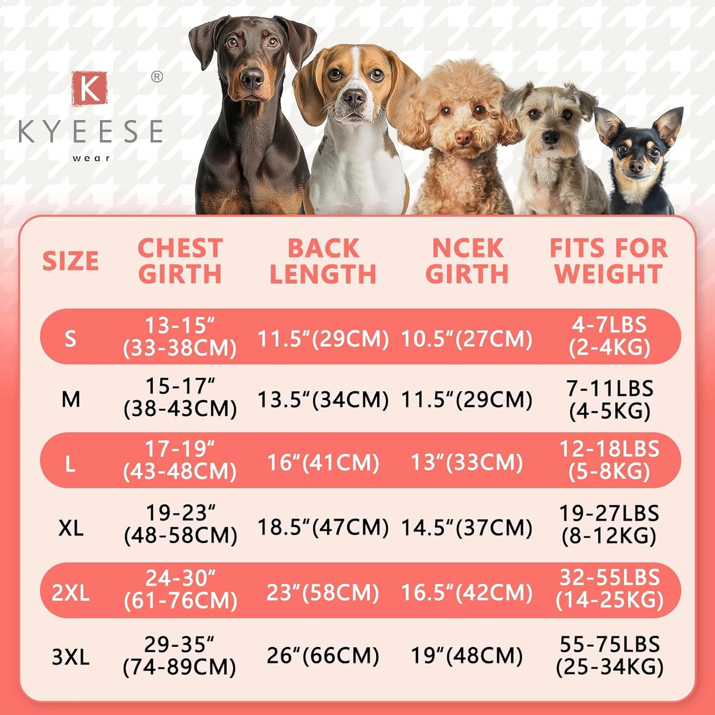 KYEESE 2Pack Dog Sweater Warm Pets Fleece Sweater Turtleneck Dog Outfit for Small Dogs Boy Girl Soft Lightweight Dogs Clothes Comfy Sleeveless Doggie Sweatshirt Stretchy Pet Coat Red,S