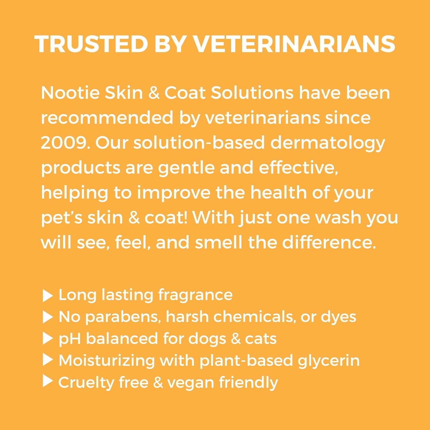 Nootie - Pet Shampoo for Sensitive Skin -�Revitalizes Dry Skin & Coat - Natural Ingredients - Soap, Paraben & Sulfate Free - Cleans & Conditions