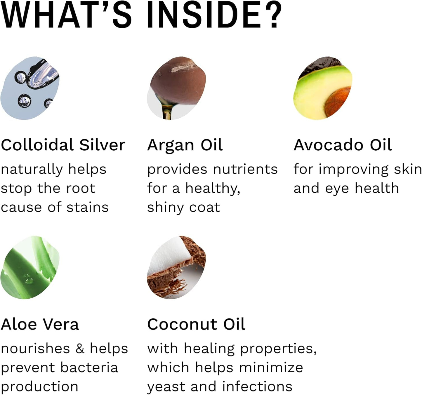 Eye Envy Tear Stain Facial Cleanser for Dogs and Cats. Washes Away Crusty Eye Debris, Eye Boogers, Eye Discharge. Tearless Foaming Formula. Treats The Cause of Staining. All-Natural. 1 US Gallon