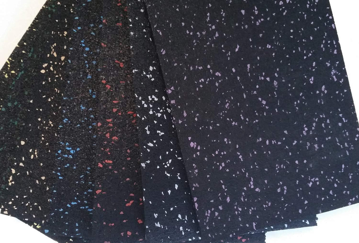 American Floor Mats 1/4in (7mm) Thick 10% Red 4' x 18' Heavy Duty Rubber Rolls, Protective Exercise Mats, Home Gym Rubber Flooring