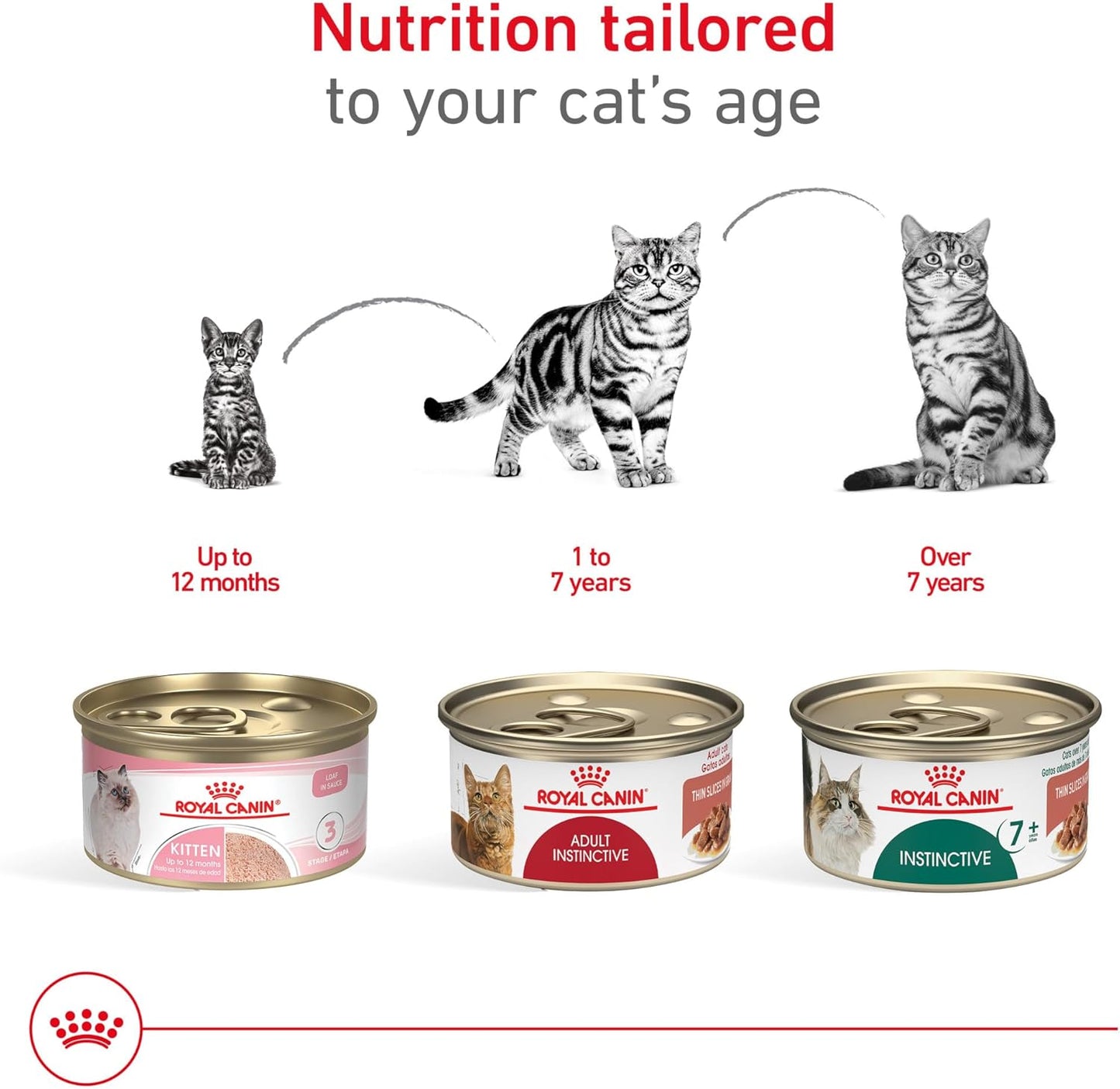 Royal Canin Adult Feline Health Nutrition Instinctive Thin Slices in Gravy Canned Wet Cat Food, 3 oz can (24-count)