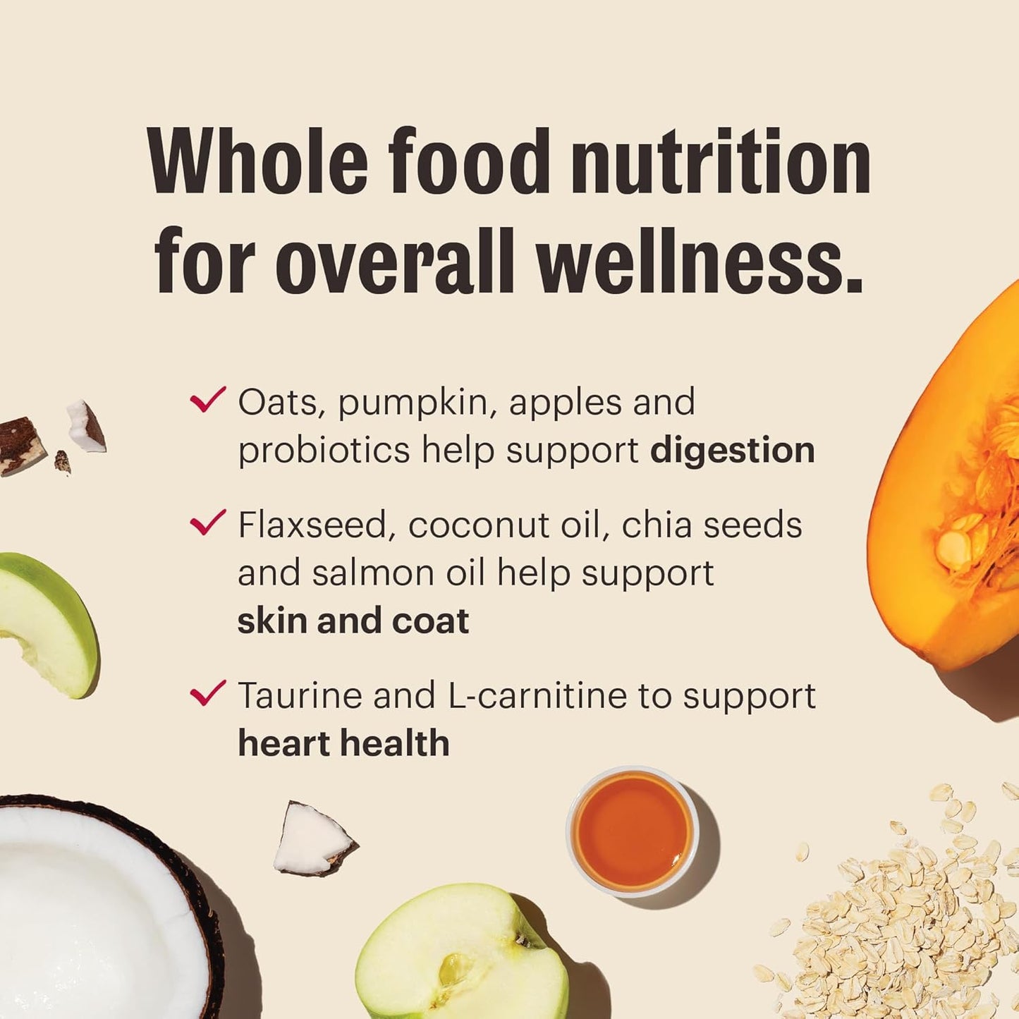 The Honest Kitchen Whole Food Clusters Grain Free Turkey Dry Dog Food, 20 lb Bag