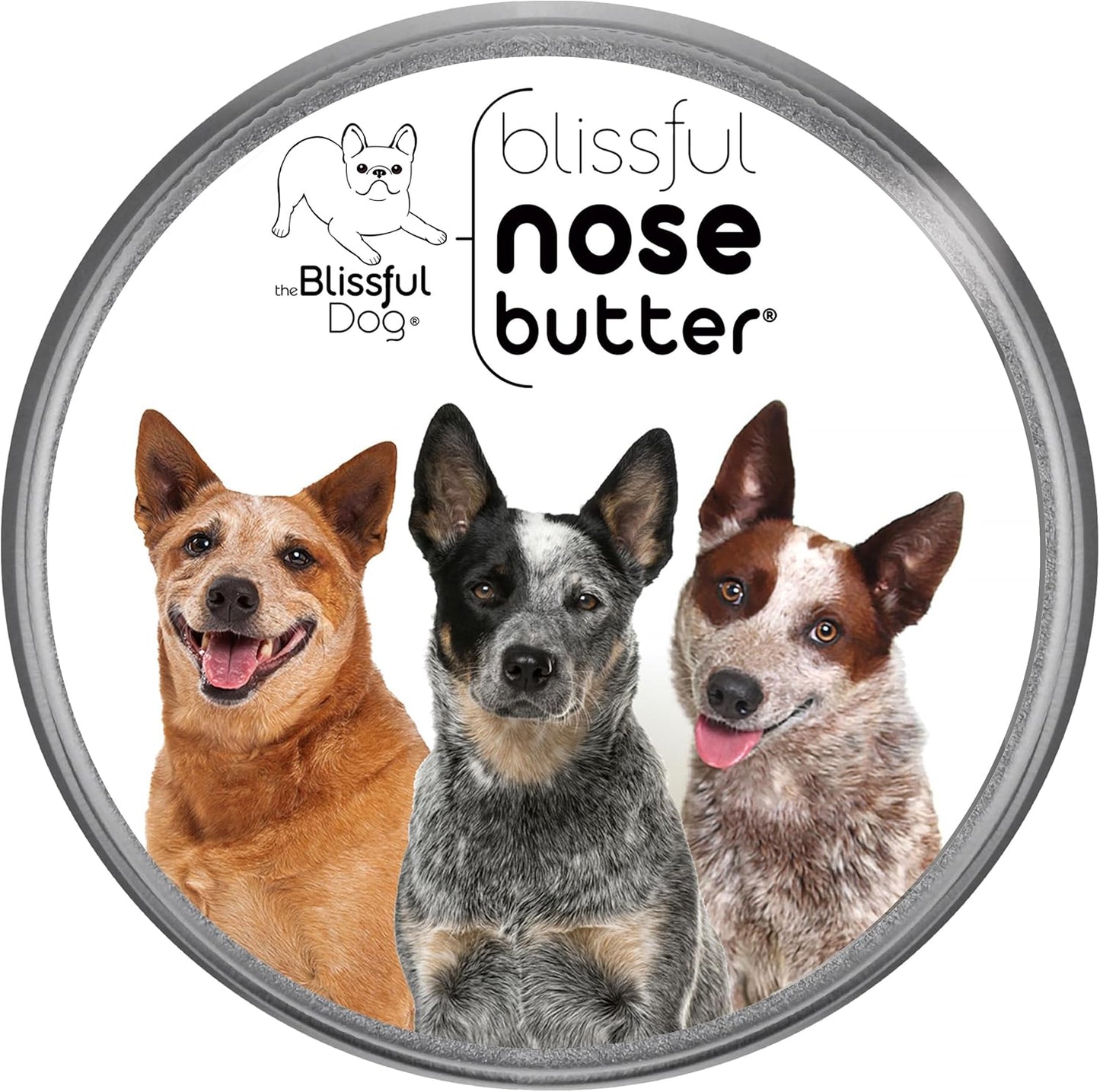 The Blissful Dog Australian Cattle Dog Unscented Nose Butter, 16oz