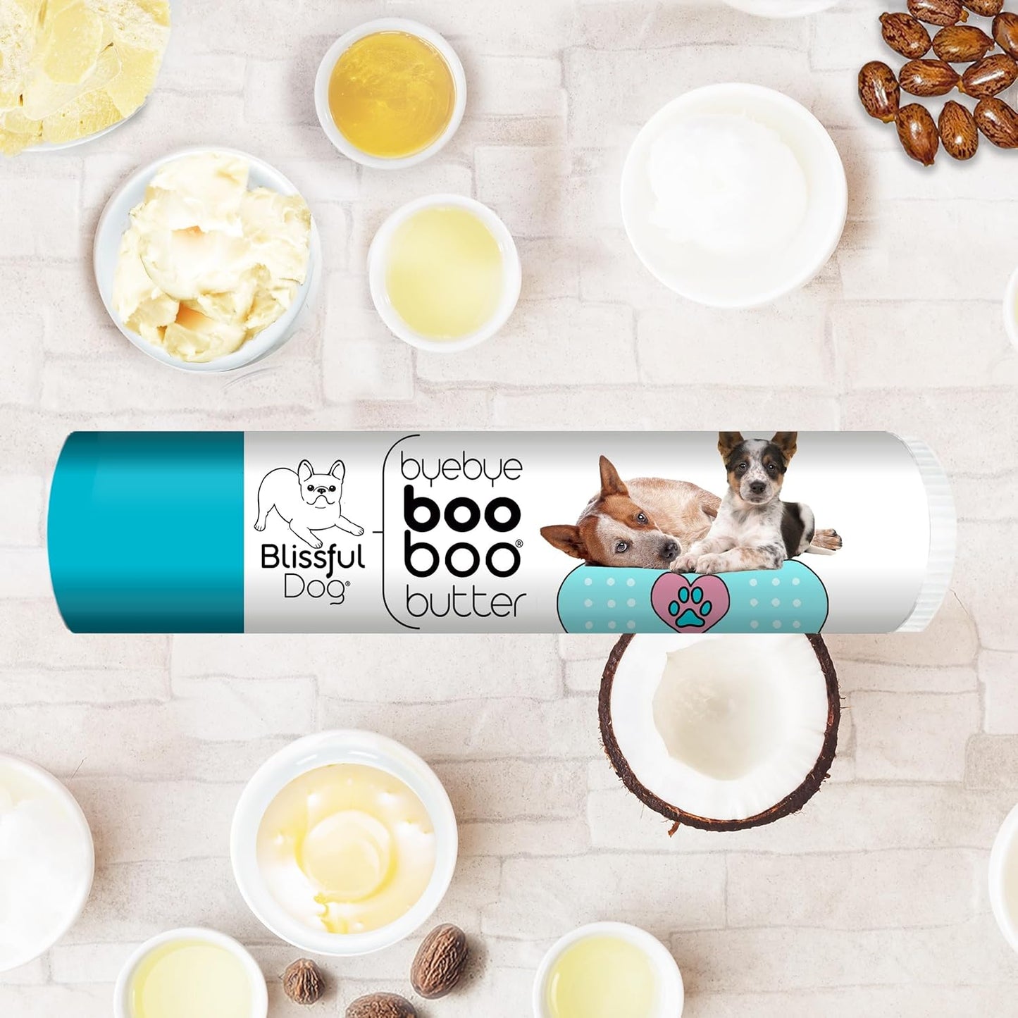 The Blissful Dog .15 oz Tube AUSTRAILIAN Cattle Dog Booboo Butter