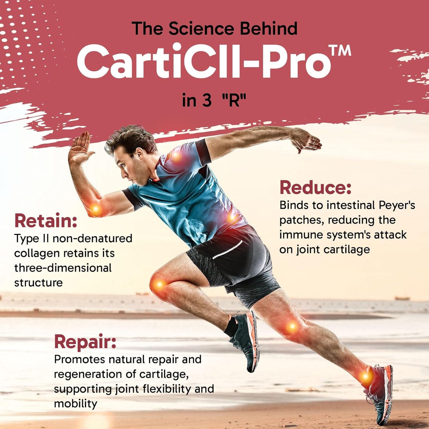 Liposomal Collagen Joint Support Supplement - Undenatured Type II Collagen for Men & Women with Hyaluronic Acid & Vitamin C for Joints Health & Mobility, 120 Softgels