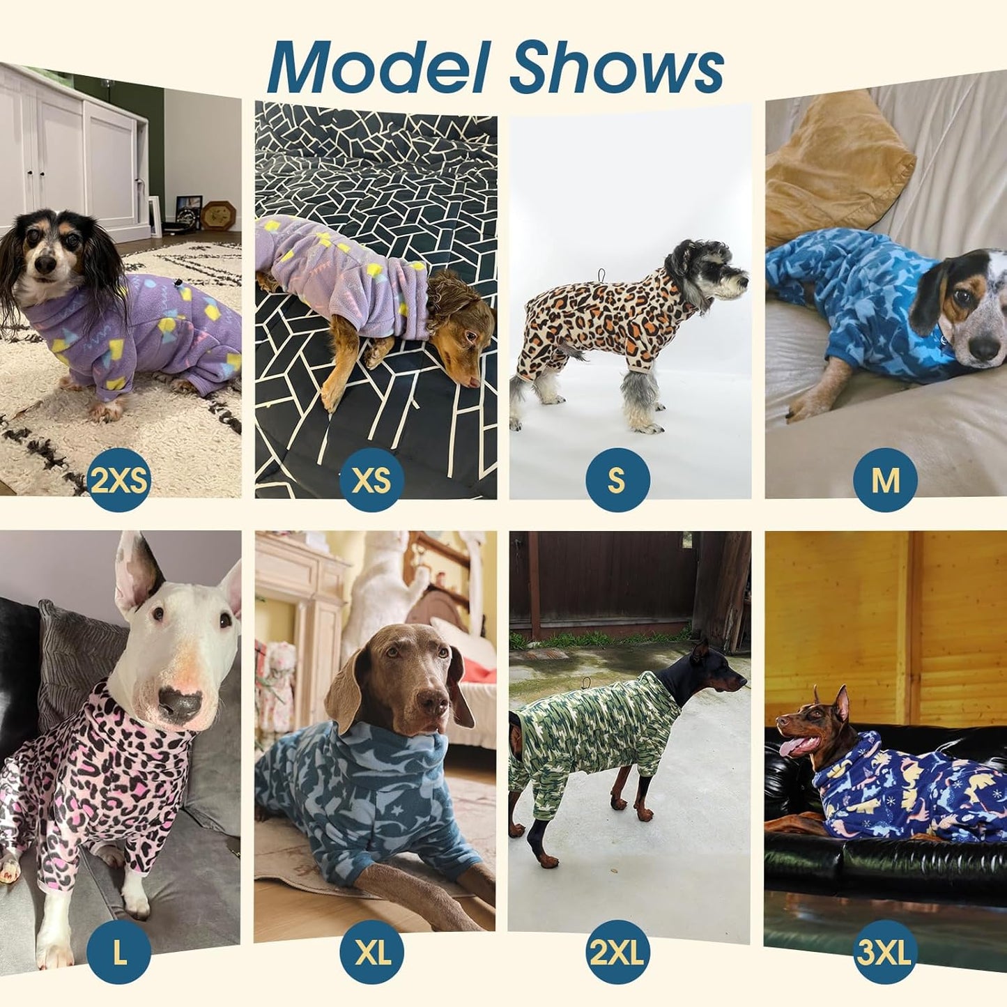 ROZKITCH Extra Large Dog Sweater, Pet Windproof Warm Cold Weather Jacket Vest with Luminous Zipper, Jumpsuit Apparel Outfit Clothes for Large Giant Dog Camo 4XL