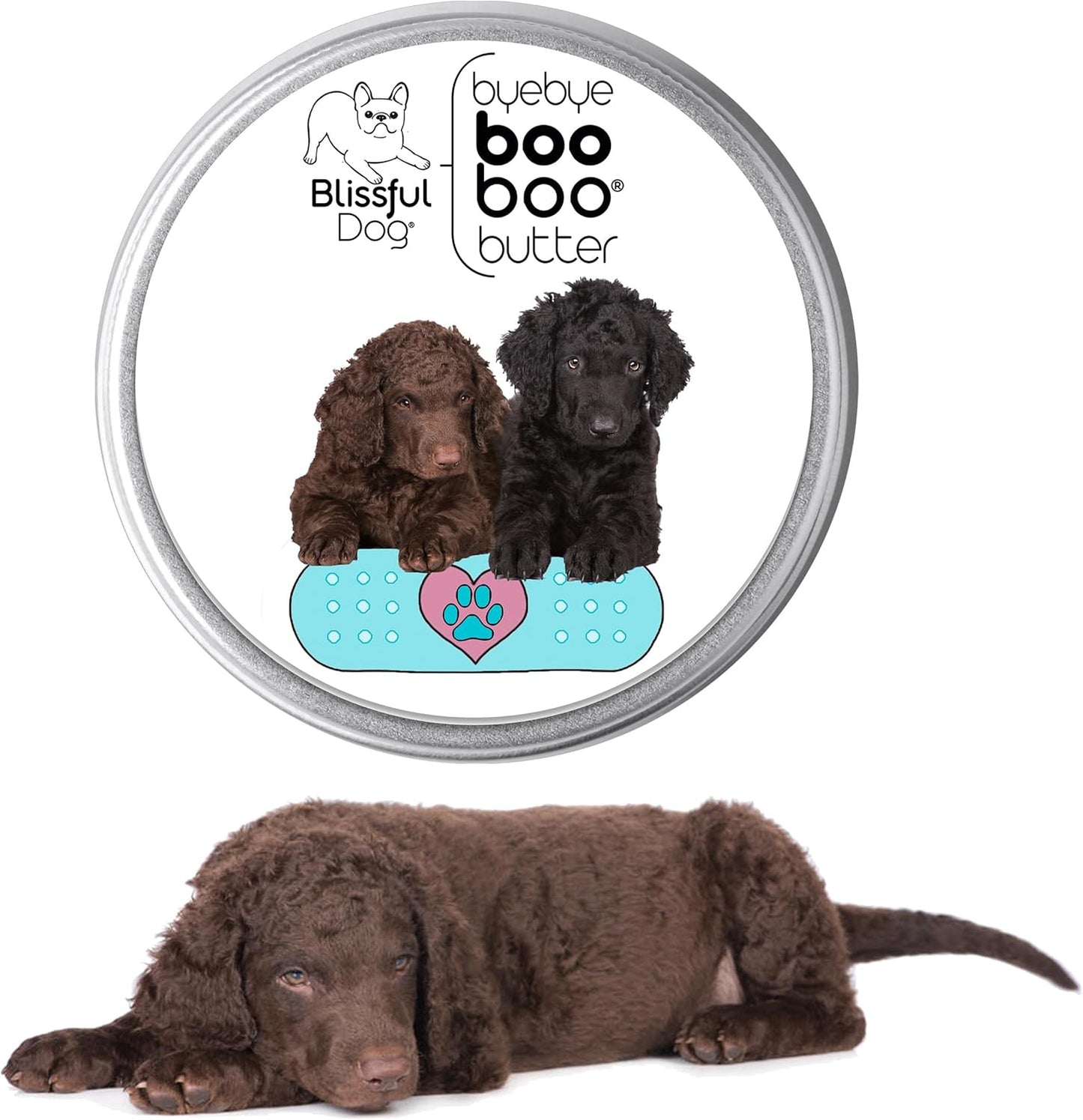 The Blissful Dog Curly Coat Retriever Boo Boo Butter, 16 oz.