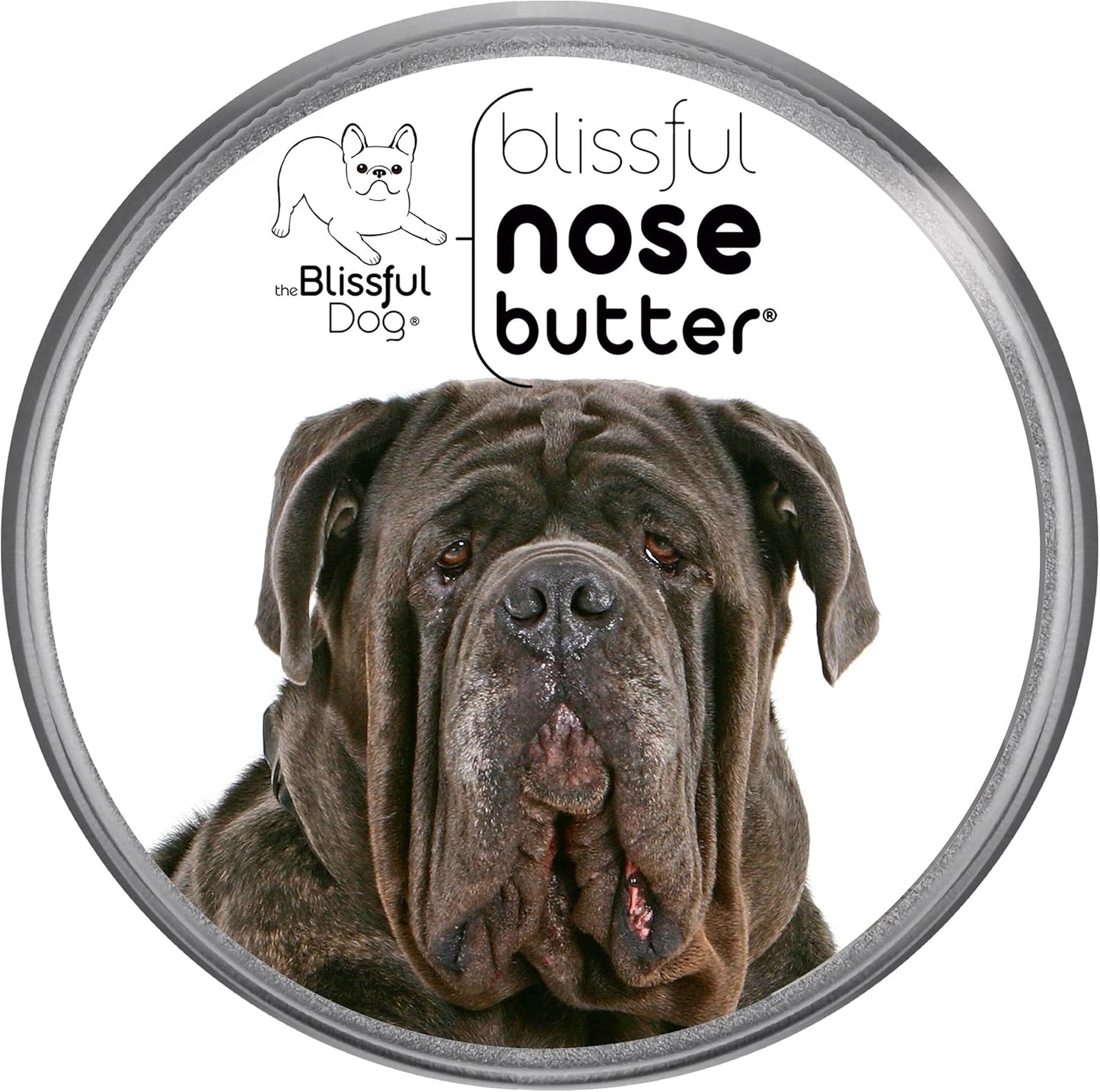 The Blissful Dog Neapolitan Mastiff Unscented Nose Butter - Dog Nose Butter, 1 Ounce