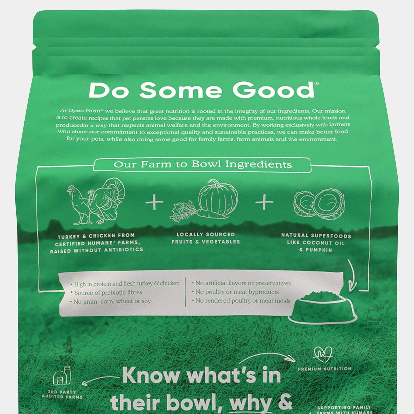 Open Farm Grain-Free Homestead Turkey and Chicken Dog Food 4.5 Pounds