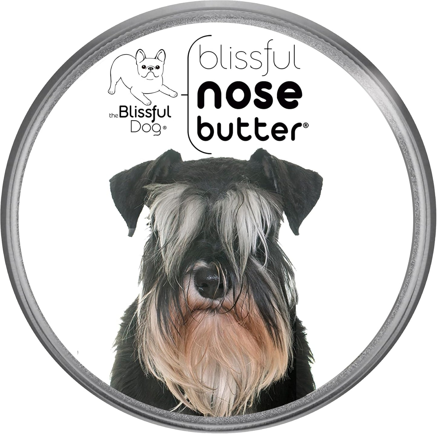 The Blissful Dog Schnauzer Unscented Nose Butter, 2-Ounce