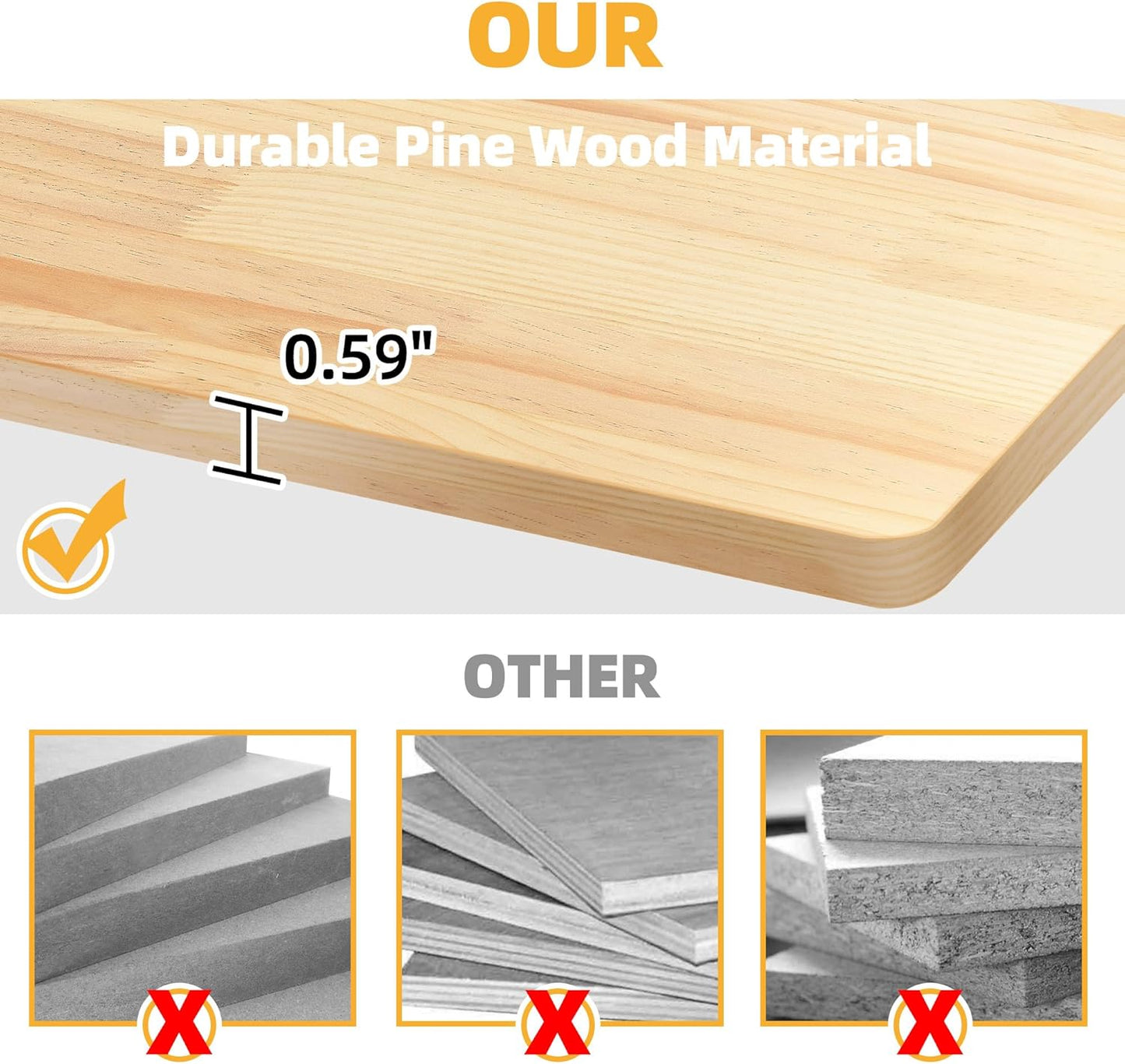 Cat Wall Shelves, Cat Wall Furniture Pine Wooden Feline Shelf, 5 Piece Shelves and Perches with Bed, House, Steps, Bridge Ladder and Scratching Post