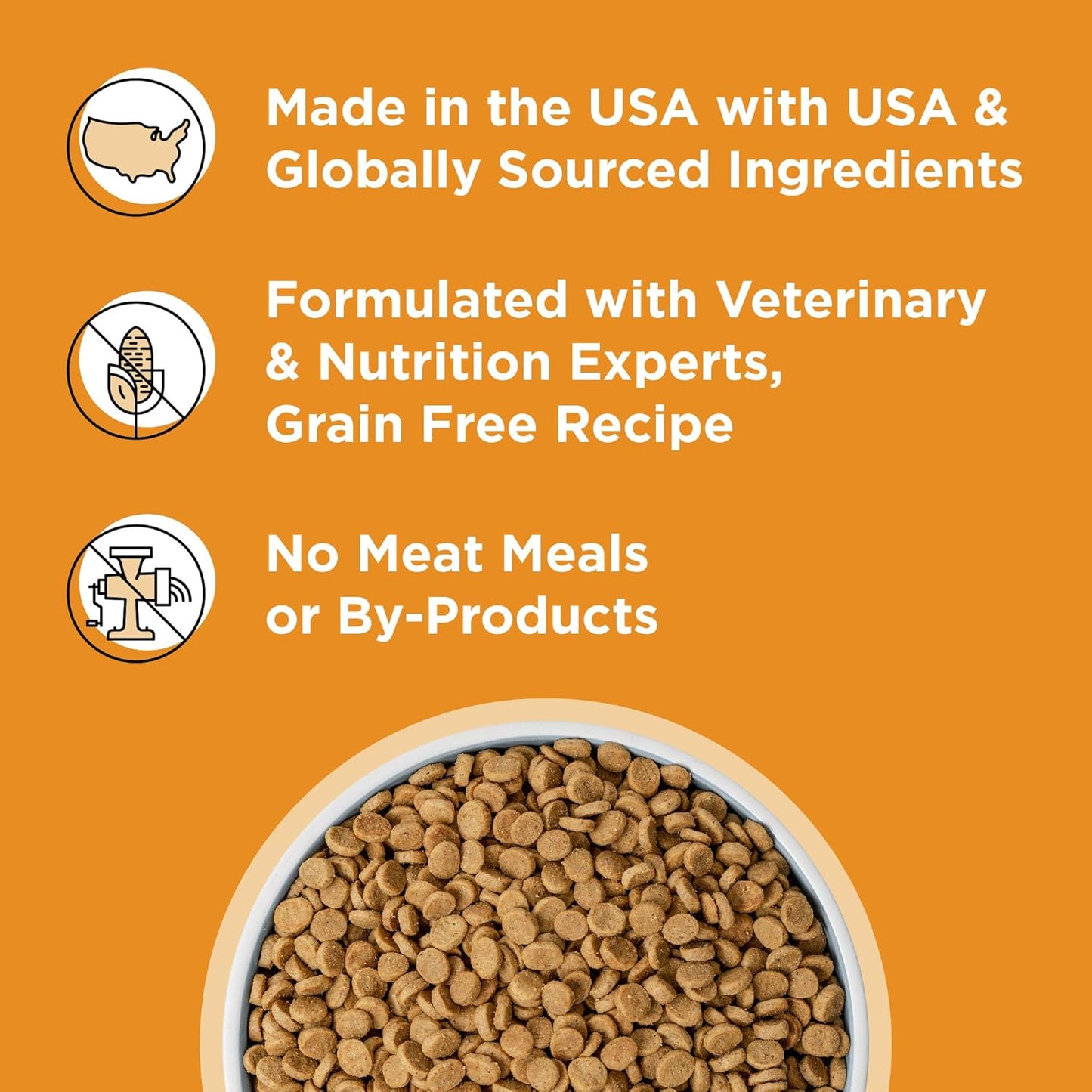 BIXBI Rawbble Dry Dog Food, Chicken, 24 lbs - USA Made with Fresh Meat - No Meat Meal & No Corn, Soy or Wheat - Freeze Dried Raw Coated Dog Food - Minimally Processed for Superior Digestibility