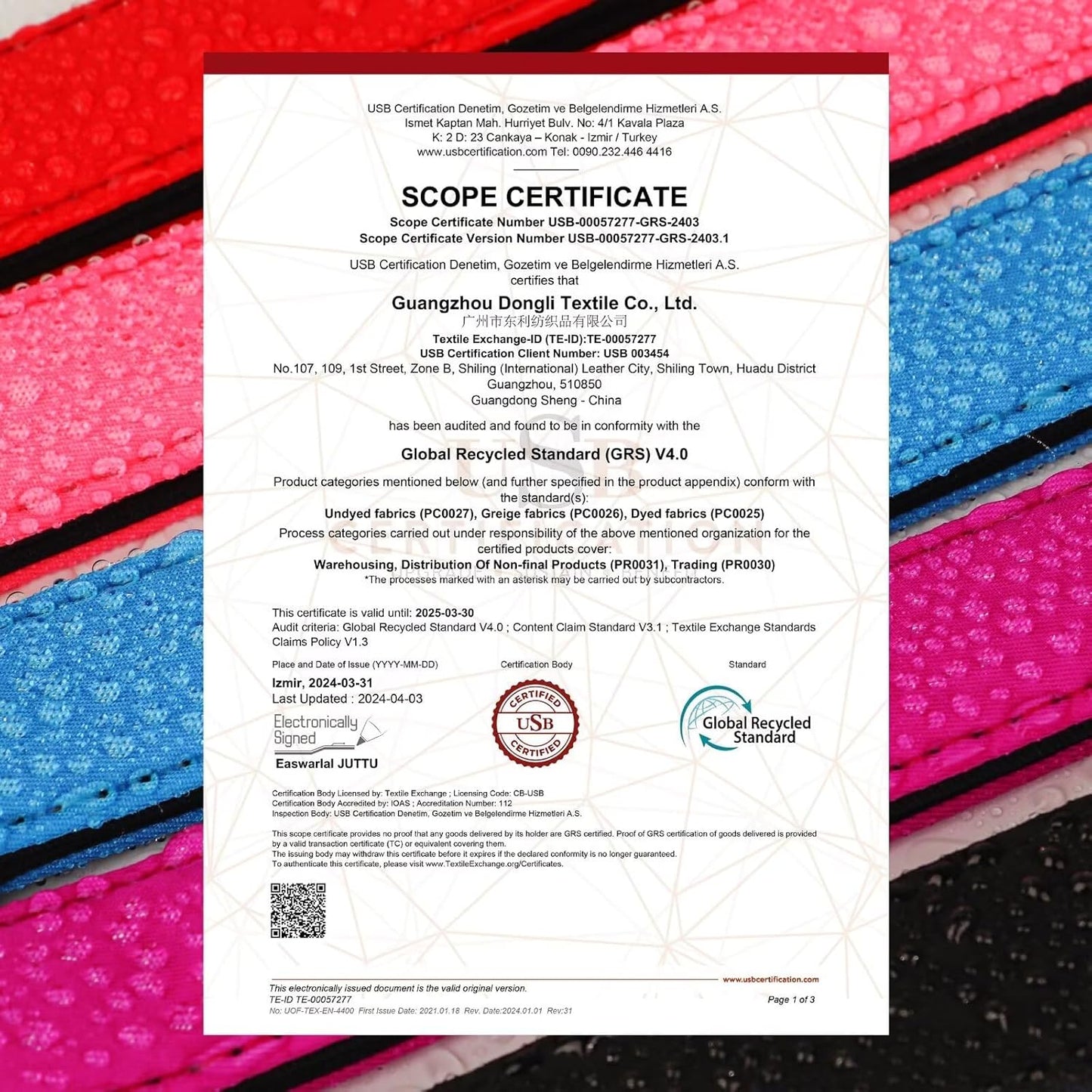 Didog Soft Padded Dog Collars for Small Dogs, Colorful and Durable Dog Collar with Quick Release Buckle, Light and Breathable for Daily Walking, Pink, S