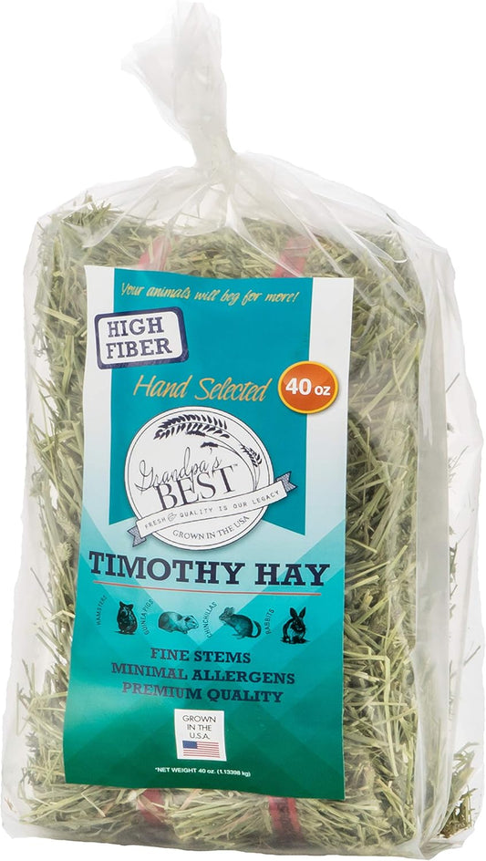 Grandpa's Best Timothy Hay Bale, 40 oz