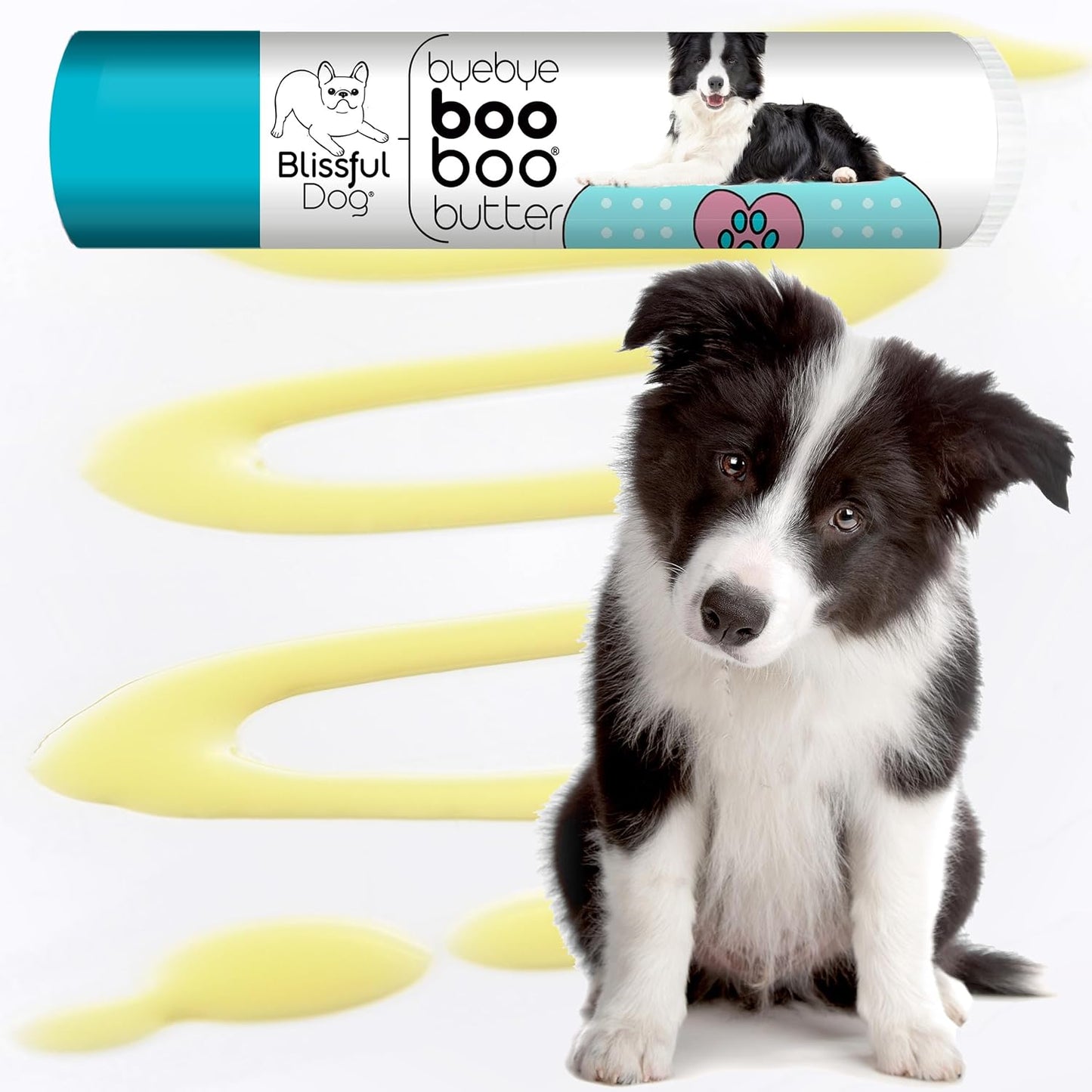 The Blissful Dog .15 oz Tube Border Collie Booboo Butter