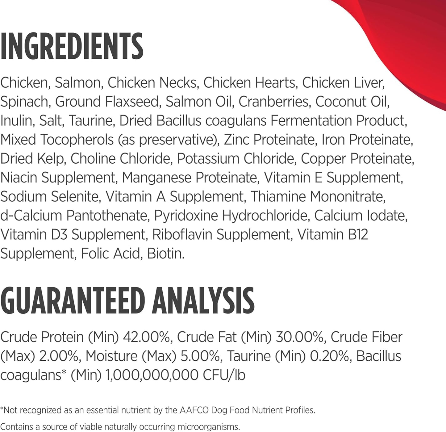 Nulo Freestyle Freeze-Dried Raw, Ultra-Rich Grain-Free Dry Cat Food for All Breeds and Life Stages with BC30 Probiotic for Digestive and Immune Health, Chicken & Salmon, 16 Ounce