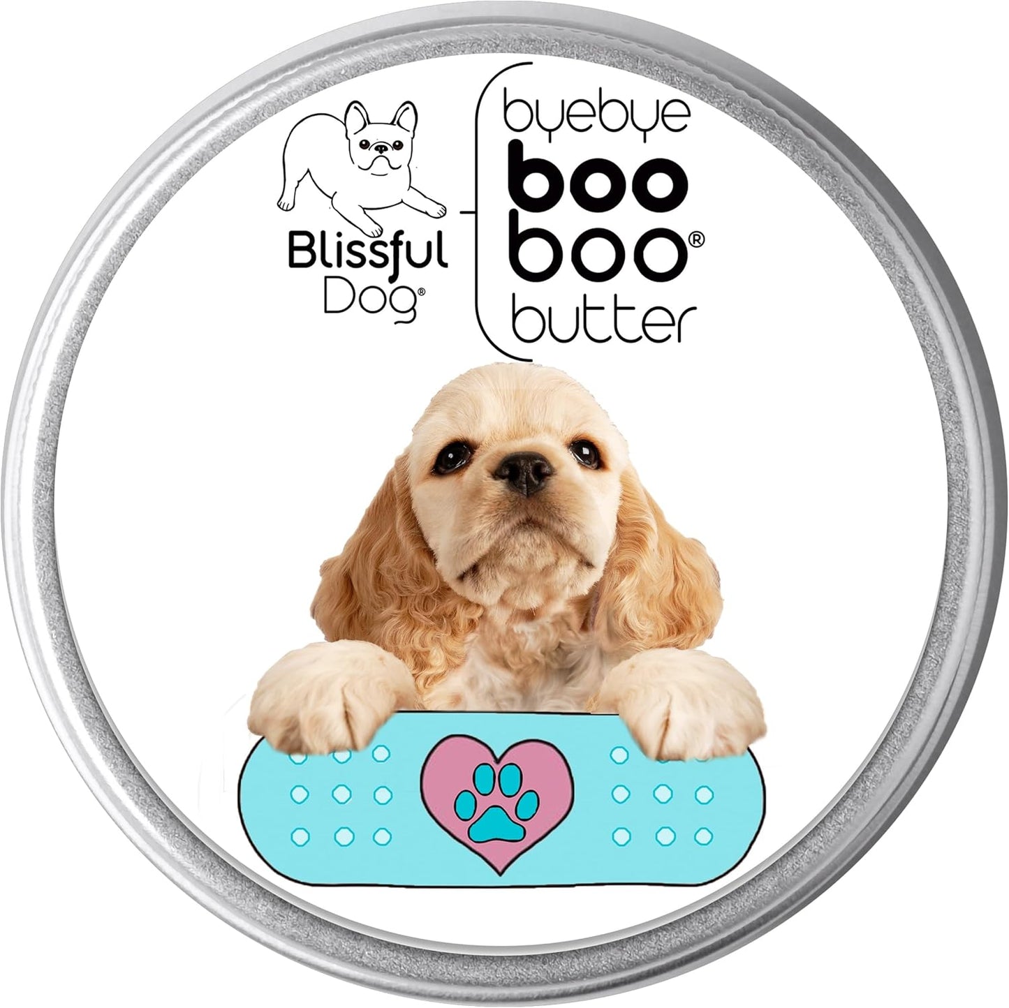 The Blissful Dog 2 oz TIN Cocker Spaniel Booboo Butter
